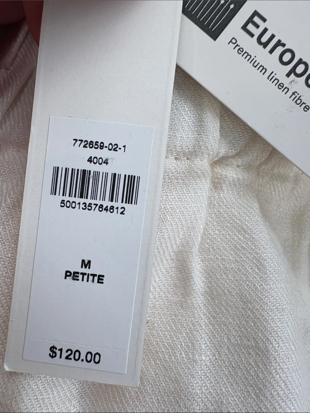 Banana Republic quality linen